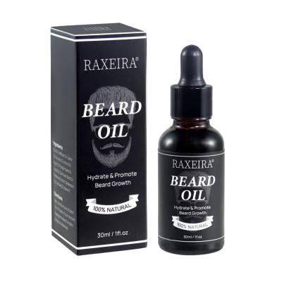 China Private Label Organic Soften Moisturizing Strength Beard Growth Oil For Men for sale