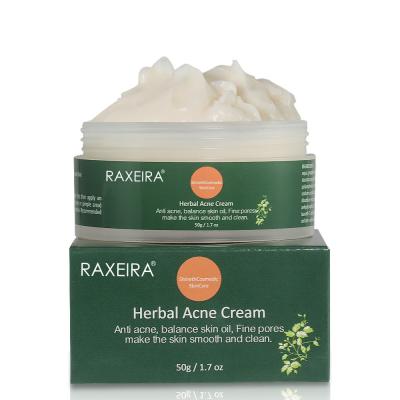China Herbal Anti Acne Cream Scar Remove Treatment Cleansing Face Cream for sale