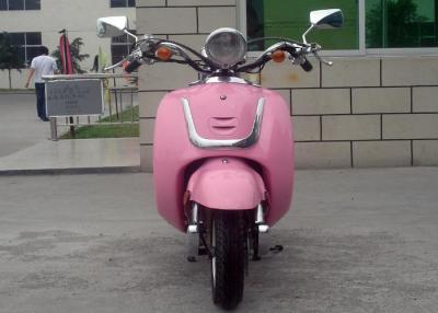 China Pink Color Adult 50cc Motocross Bikes 2 Seats Mini Street Bikes For Lady for sale