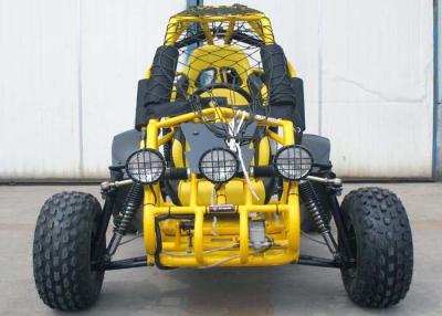 China Off Road Kart For Rainy Day , 250cc Go Kart Water Cooled With 3 Headlight Net / Fender for sale