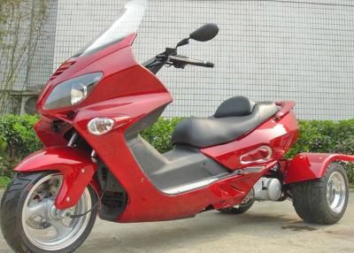 China Electric Start 3 Wheel 150cc Scooter , 3 Wheel Bike Motorcycle With Windshield for sale