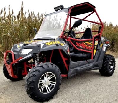 China UTV 170 MaX Utility Vehicle Gas Golf Cart With Windshield Oversized Tires Custom Rims / Suspension for sale