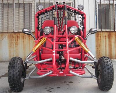 China FR / RR Disc Brake 150cc Go Kart Buggy Double Seat Go Kart With Electric Starting System for sale