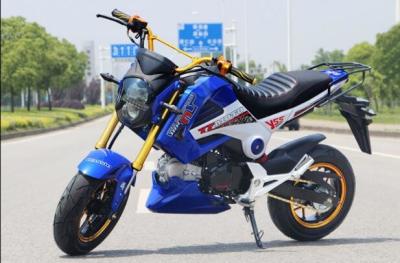 China Manual Drive Gas Powered Dirt Bikes Disc Brake 110cc 125cc With Horn for sale