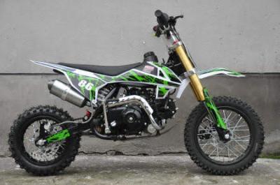China Kick Start Gas Powered Dirt Bikes 90cc 4 Stroke Air Cooled for sale