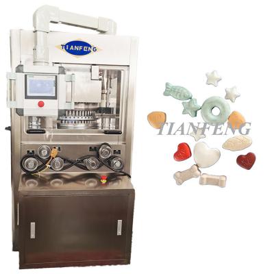 China 100kN HSZP Tablet Press With Automatic Lubrication System And Organic Glass Turret Shield en venta