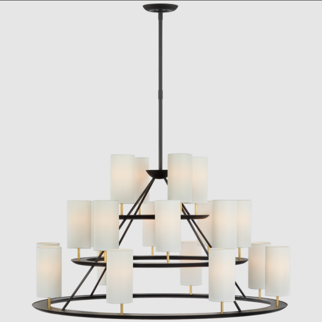 Chandelier lighting effect and ambiance