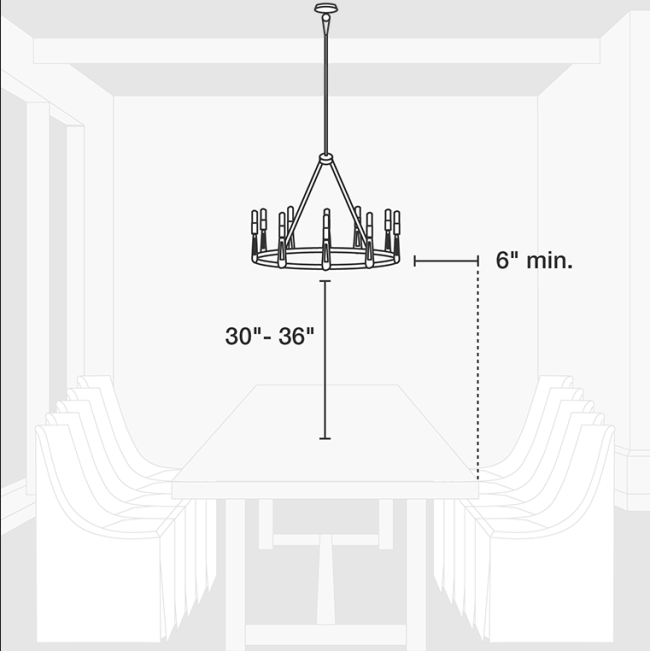 Three-tier chandelier design overview