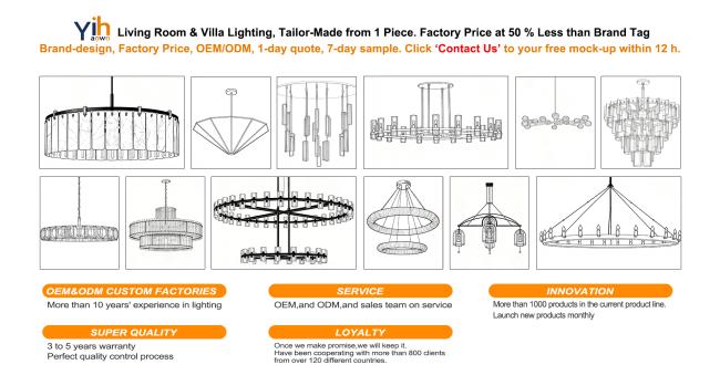 LED wall lamp dining room application