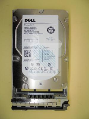 China Dell Seagate 450GB 15k hard drive 3.5 6G harddisk sas R749K ST3450857SS Tray for sale