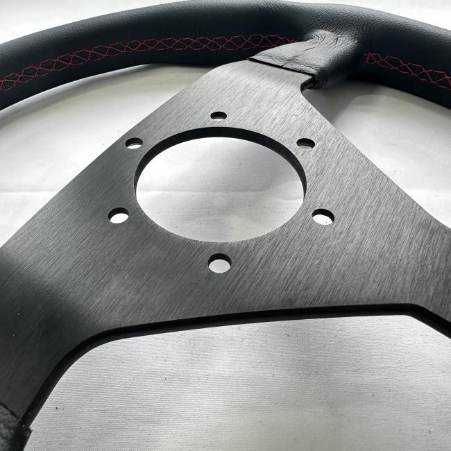 DELUXON 350mm Racing Steering Wheel complete package