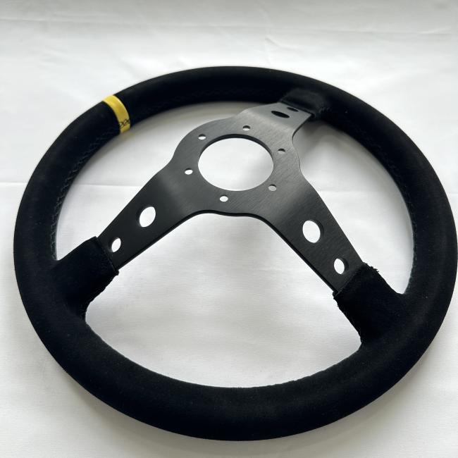 DELUXON 350mm Racing Steering Wheel grip texture