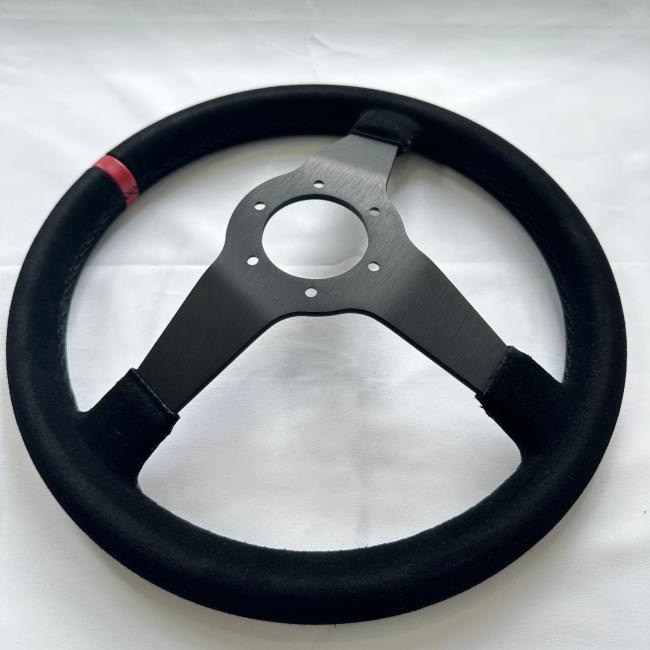 DELUXON 350mm Racing Steering Wheel grip texture