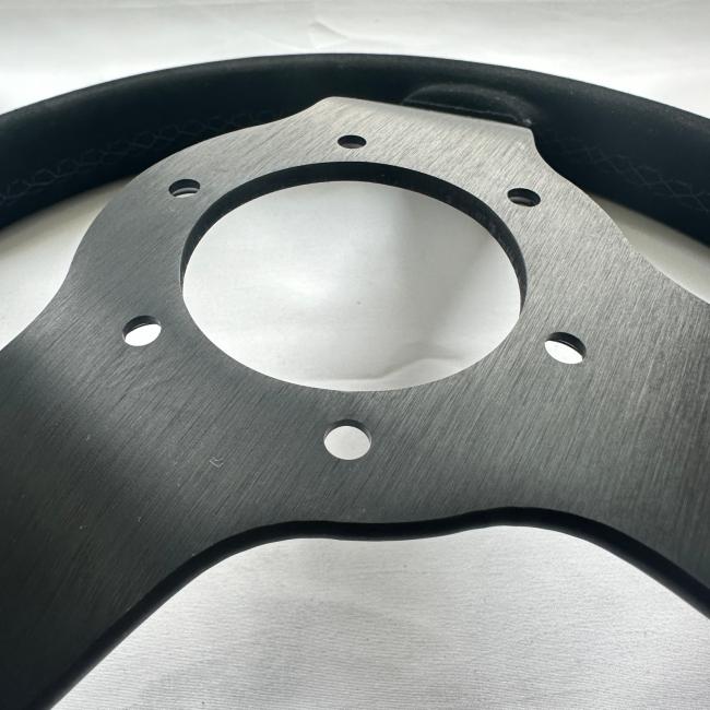 DELUXON 350mm Racing Steering Wheel complete set