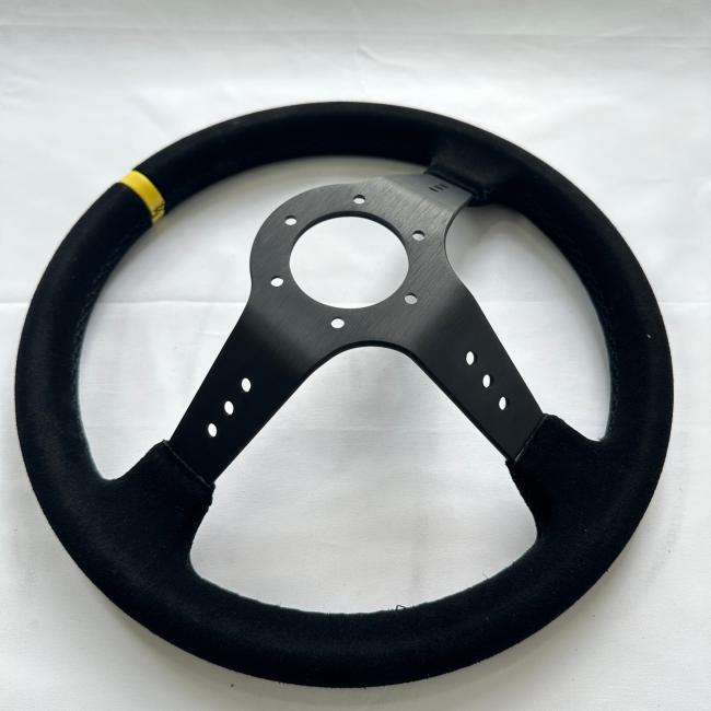 DELUXON 350mm Racing Steering Wheel grip texture