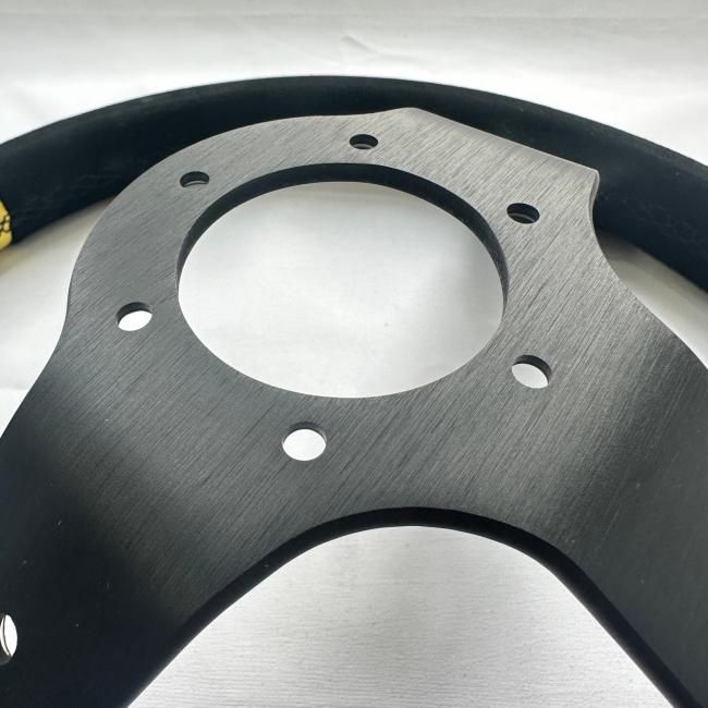 DELUXON 350mm Racing Steering Wheel complete set