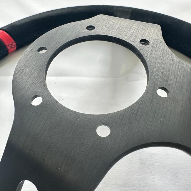 DELUXON 350mm Racing Steering Wheel complete set
