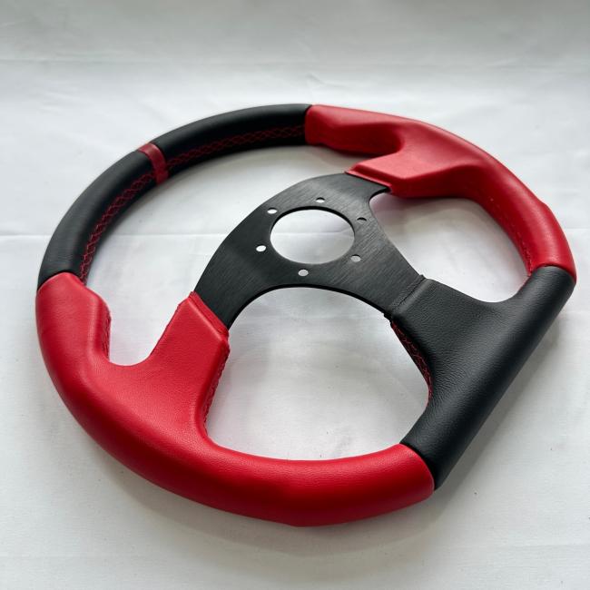 DELUXON 350mm Racing Steering Wheel grip texture
