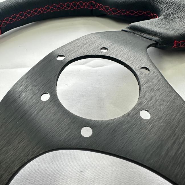 DELUXON 350mm Racing Steering Wheel complete set