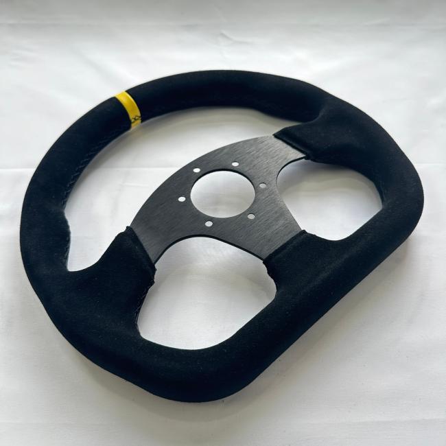 DELUXON 350mm Racing Steering Wheel grip texture