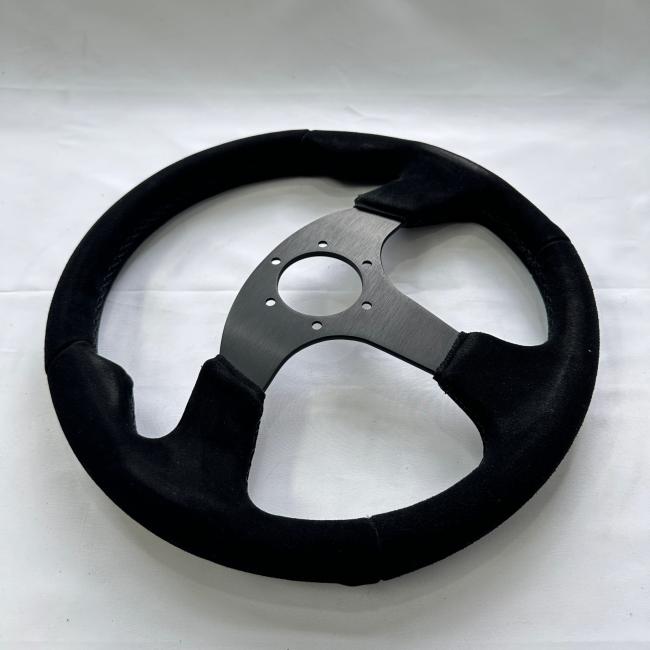 DELUXON 350mm Racing Steering Wheel grip texture