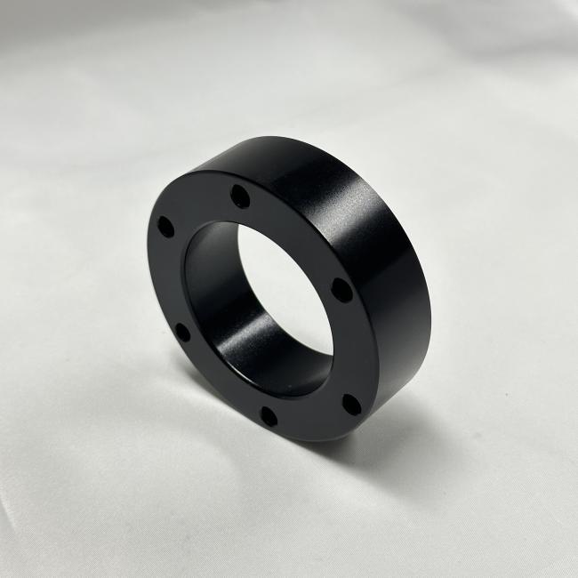 Deluxon Racing 25mm steering wheel spacer adapter detailed close-up