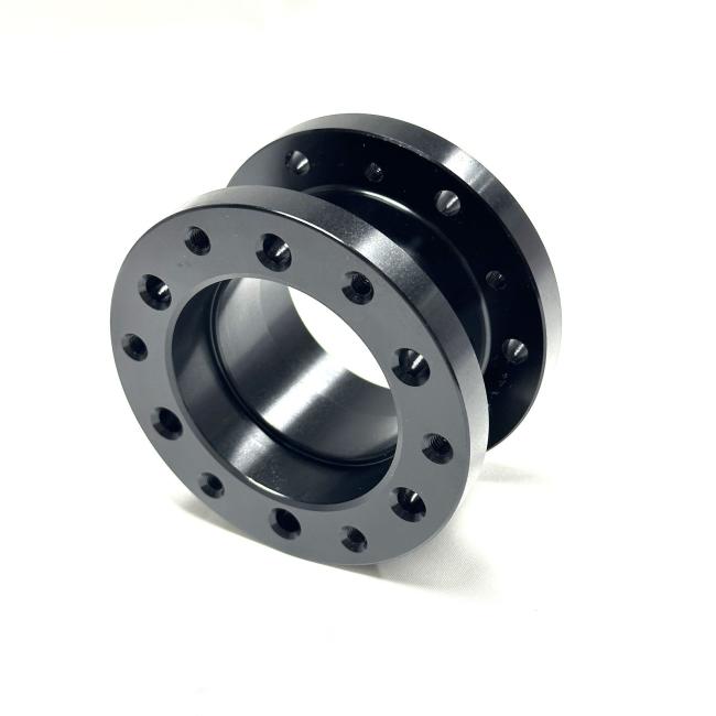 50mm steering wheel hub spacer with included hardware and tools