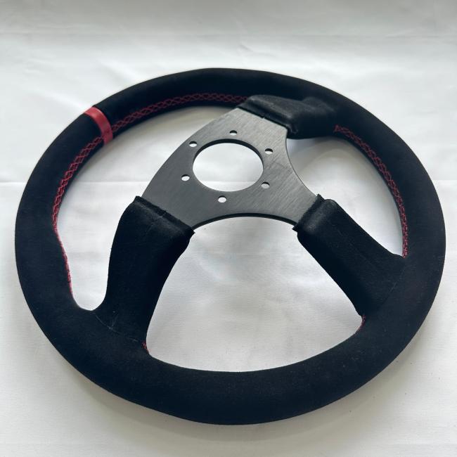 DELUXON 350mm Racing Steering Wheel grip texture