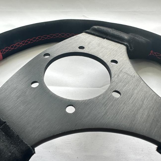 DELUXON 350mm Racing Steering Wheel complete set