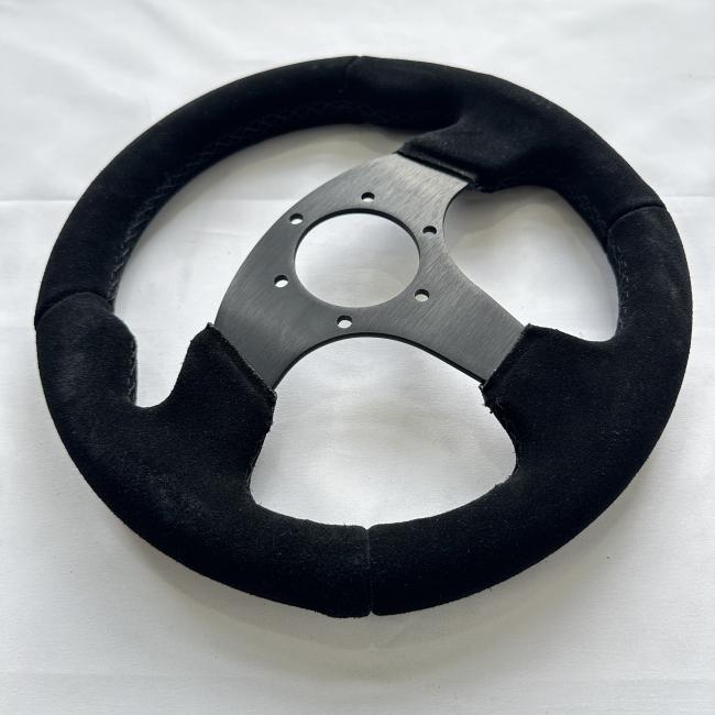 DELUXON 350mm Racing Steering Wheel grip texture