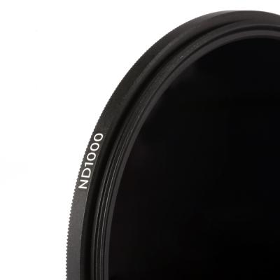 China Neutral Density  Nd8 Nd64 Nd1000 Filter 77mm for sale