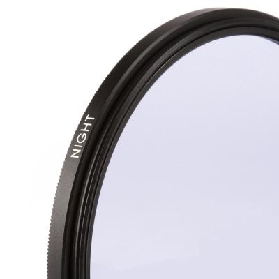 China 1.1mm Optical Glass Circle Light Pollution Filter 67mm for sale