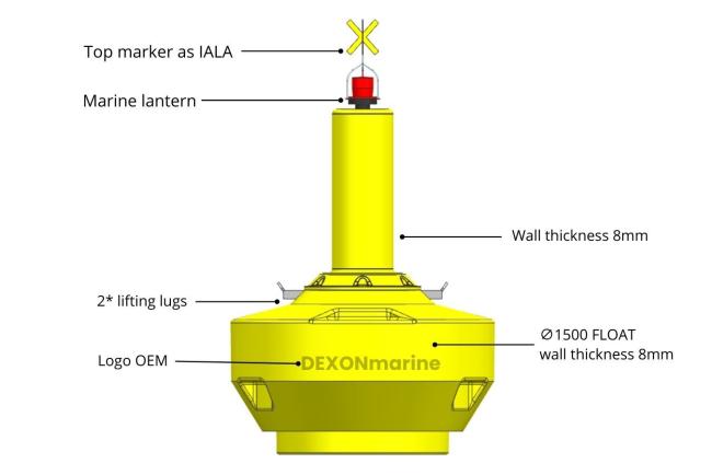 1500 Special mark buoy
