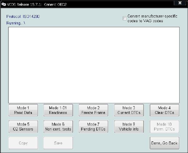VAGCOM V15.7.1 Software Display 2