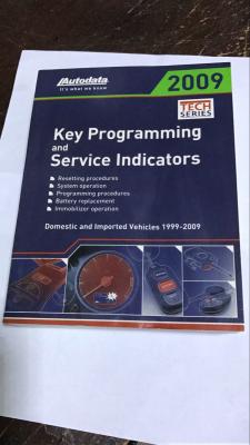 China Key Programming Service Book, Key Programmer and Service Manual for sale