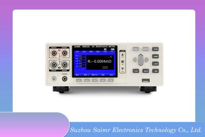 China SMR220 DC Resistance Tester with Measurement Range 0.01μΩ 3.3MΩ -10C -60C for sale