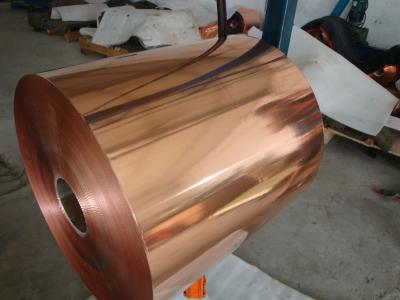 China Excellent Ductility Copper Shielding Foil / Pure Copper Foil For Architecture Fitting for sale