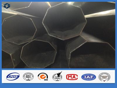 China Linha de transmissão de energia de aço galvanizada octogonal Pólo do mergulho Q345 quente à venda