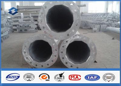 China Single Circuit 69KV Power Steel Tubular Pole with Hot dip Galvanization for sale