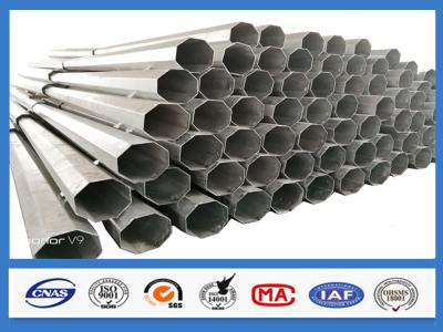 China 45FT Q355 4mm Thick Philippines Nea Standard Galvanized Electric Steel Power Poles for sale