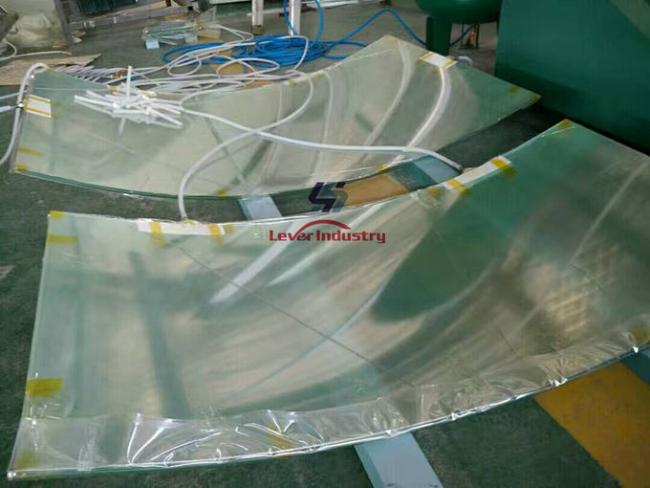 Nylon vacuum bag film with high temperature for laminated glass
