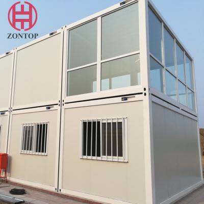 China Zontop China Factory Directly Sale Assemble Portable Office / Dormitory / Living Container House for sale