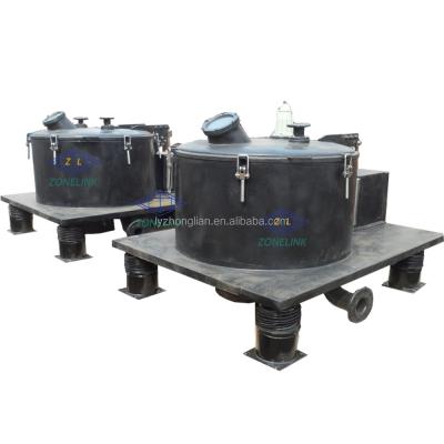 China Small scale china oil centrifuge spinner producer plate filter centrifuge machine for sale
