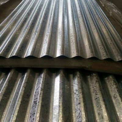 China DX51D Z100 Galvanized Iron Roofing Sheet Corrugated 6-12m Length for sale
