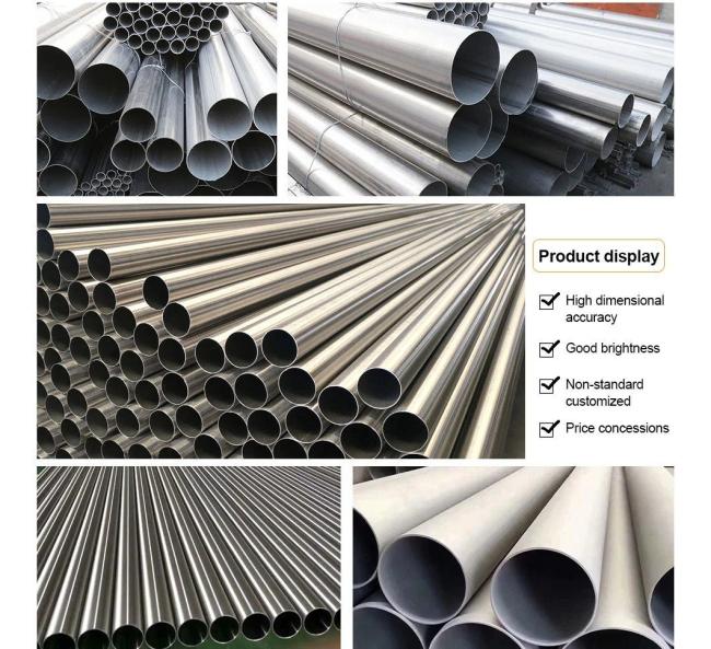 Stainless Steel Pipe AISI ASTM A249 Ss 201 304 304L 316 316L Seamless Inox Stainless Steel Tube for Boiler Heat Exchanger Tube 316L Stainless Steel Pipe