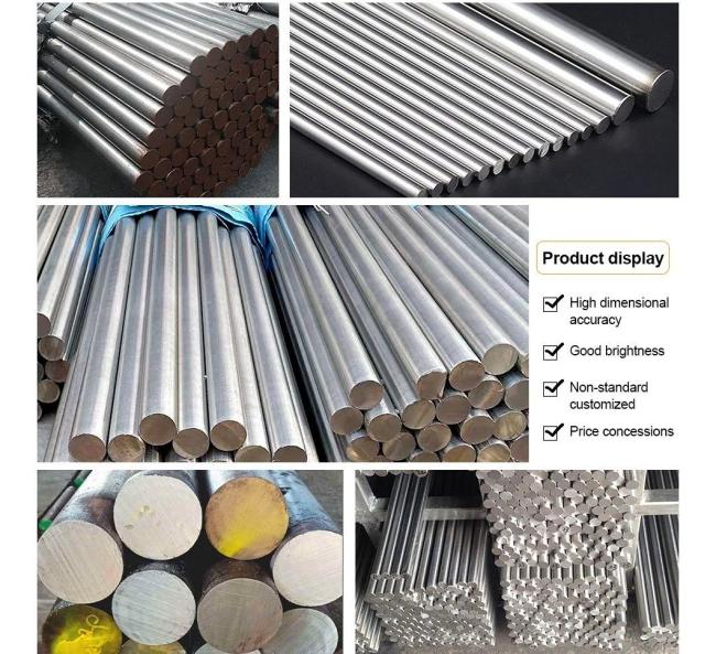 ASTM Standard 316 316L 309S 310S 2205 2507 Solid Stainless Steel Round Bar