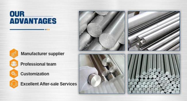 Stainless Steel Rod 201 Stainless Steel Bright Round Rod Carbon Steel Rod Copper Rod Aluminum Rod Mirror Surface 2b Seamless