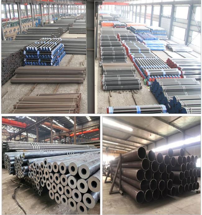 Carbon Steel Seamless Pipe of Greenhouse Factory Spiral/ERW/ Ms Mild Welded Hot Dipped Galvanized Carbon Steel Pipe for Scaffolding