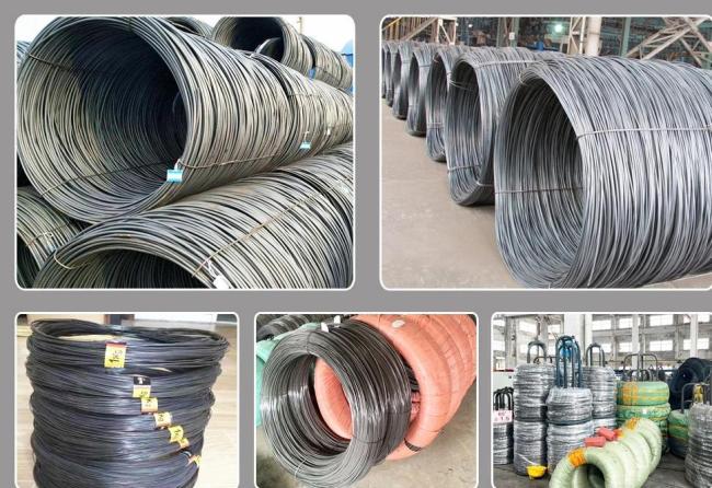 High Quality Cheap Carbon Steel Wire Gread 60 70 80 82b 82A Q195 Q235 SAE1022 SAE1006 SAE1018 Wire 1.0mm 6.5mm 5.5mm 12mm Spring Steel Wire