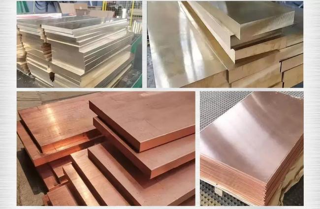 Customized Plate 99.9% 0.5mm 1mm 2mm 3mm 4mm C10100 C71500 C21000 Pure Flexible Copper Sheet